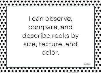 2nd Grade SCIENCE~I Can Display My Objectives! TEKS~Polka Dot~SUCCESS Criteria - Shaddoze Designs by Darie
