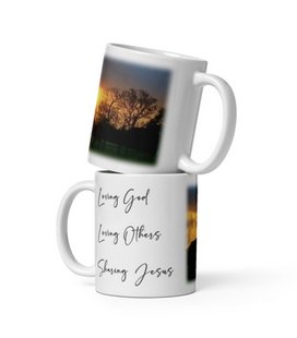 Bible Mug Church, Loving God, Sharing Jesus, Christian Gifts, Christian Mugs, Scripture Mug, Inspirational Mug, Jesus God Mug, Pastor Gift - Shaddoze Designs by Darie