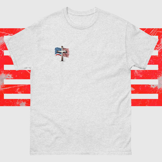 Cross and American Flag Shirt | American Flag Shirt | American Flag Cross - Shaddoze Designs by Darie